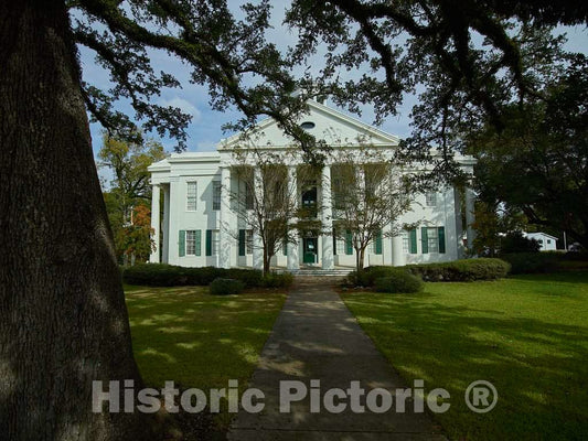 Photo - The Hinds County Courthouse in Raymond, Mississippi- Fine Art Photo Reporduction