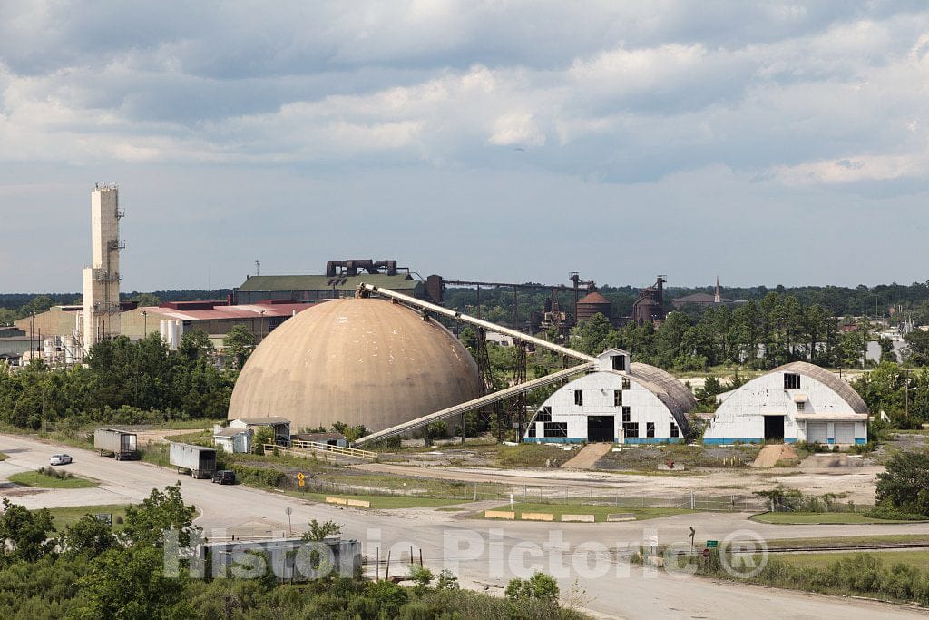 Photo- Industrial Scene in Georgetown, South Carolina 2 Fine Art Photo Reproduction