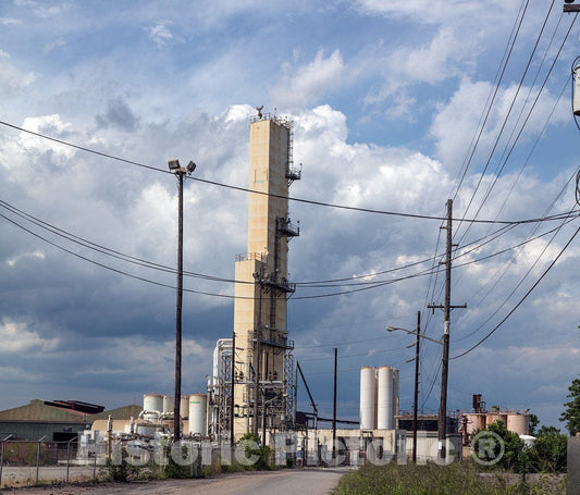 Photo- Industrial Scene in Georgetown, South Carolina 5 Fine Art Photo Reproduction