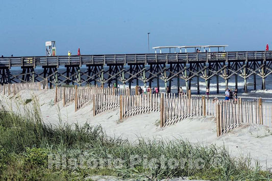 Photo- The Second Avenue Pier in Myrtle Beach, South Carolina 4 Fine Art Photo Reproduction