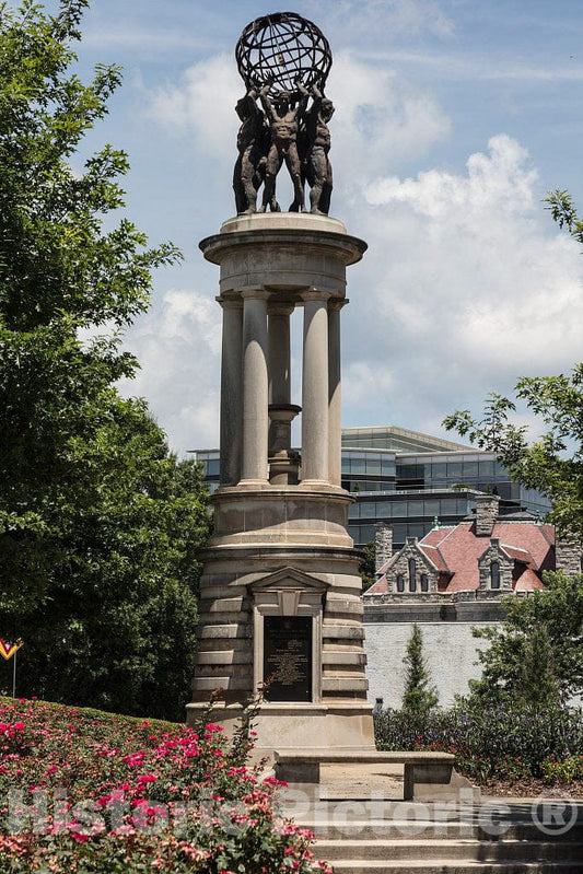 Photo - The World Athletes Monument in Atlanta, The Capital City of The Southern U.S. State of Georgia and The state's Largest City- Fine Art Photo Reporduction