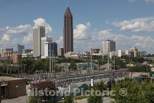 Photo- Skyline of Atlanta, The Capital City of The Southern U.S. State of Georgia and The state's Largest City 1 Fine Art Photo Reproduction