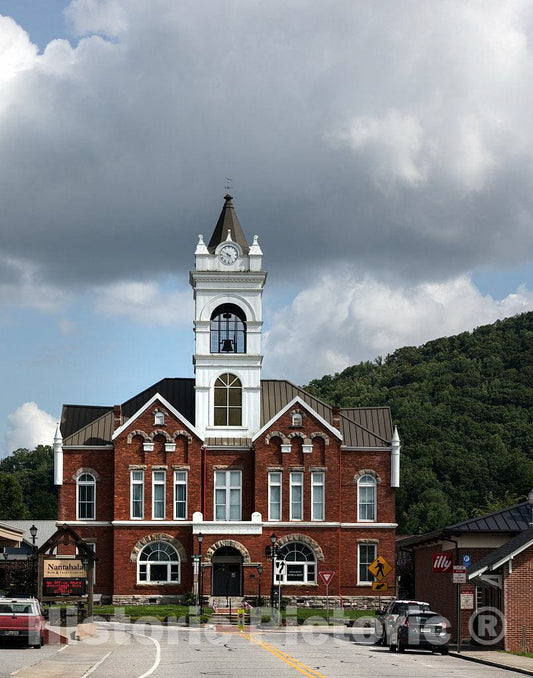 Photo - The Historic Union County Courthouse in Blairsville, Georgia- Fine Art Photo Reporduction