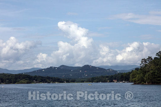Photo- Scene on Lake Chatuge in Hiawassee, Georgia 1 Fine Art Photo Reproduction