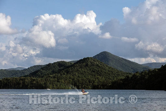 Photo- Scene on Lake Chatuge in Hiawassee, Georgia 2 Fine Art Photo Reproduction