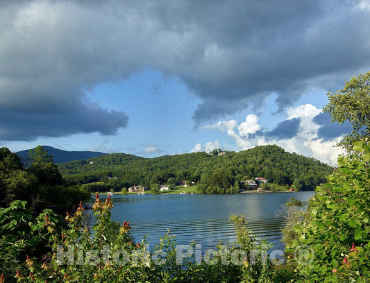 Photo - View of Lake Chatuge in Hiawassee, Georgia- Fine Art Photo Reporduction