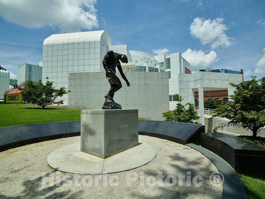 Photo - The Shade, by French Sculptor Auguste Rodin, a Gift of The French Government to The High Museum of Art in Atlanta- Fine Art Photo Reporduction