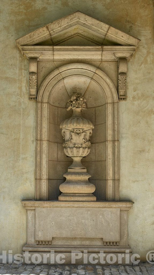 Photo- Detail of The Swan House, a Historic House Museum in Atlanta, The Capital City of The Southern U.S. State of Georgia and The state's Largest City 1 Fine Art Photo Reproduction