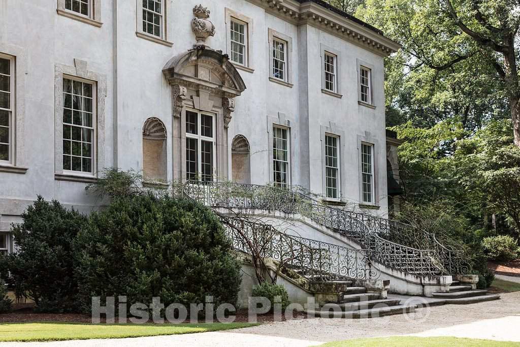 Photo- The Swan House, a Historic House Museum in Atlanta, The Capital City of The Southern U.S. State of Georgia and The state's Largest City 1 Fine Art Photo Reproduction