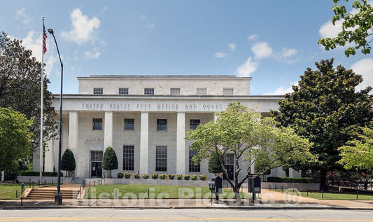 Photo- United States Post Office and Courthouse, Athens, Georgia 4 Fine Art Photo Reproduction