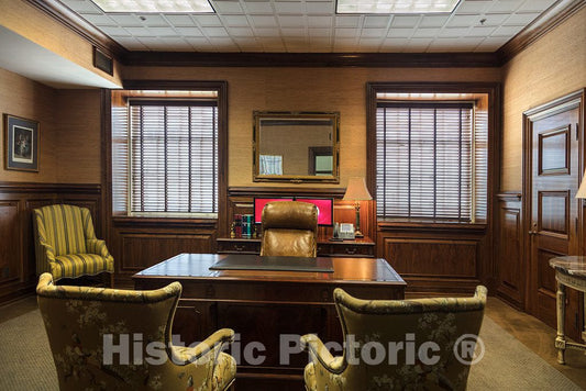 Photo - Office in The United States Post Office and Courthouse, Athens, Georgia- Fine Art Photo Reporduction