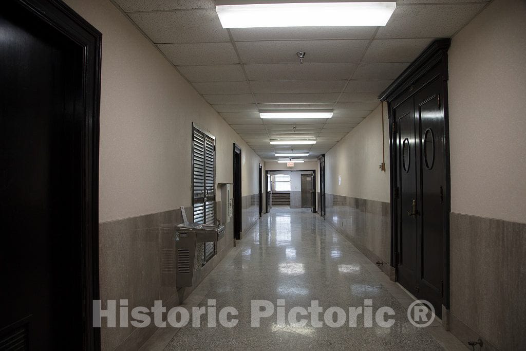 Photo- Corridor in The Ed Jones Federal Building & U.S. Courthouse, Jackson, Tennessee 1 Fine Art Photo Reproduction