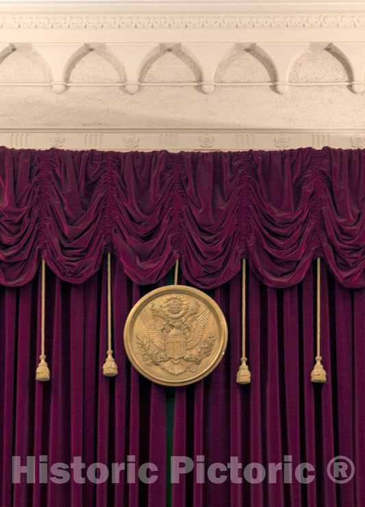 Photo - Great Seal of the United States at the Ed Jones Federal Building & U.S. Courthouse, Jackson, Tennessee- Fine Art Photo Reporduction