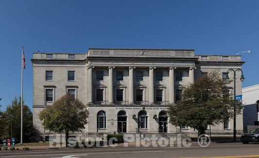 Photo- The Ed Jones Federal Building & U.S. Courthouse, Jackson, Tennessee 1 Fine Art Photo Reproduction