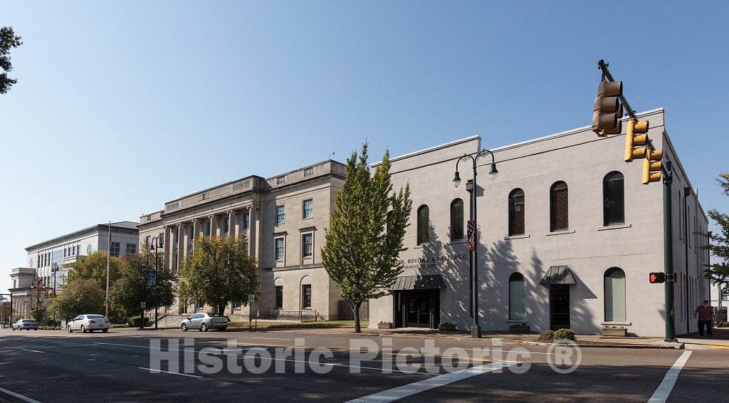 Photo- The Ed Jones Federal Building & U.S. Courthouse, Jackson, Tennessee 2 Fine Art Photo Reproduction