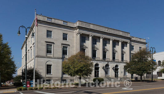 Photo- The Ed Jones Federal Building & U.S. Courthouse, Jackson, Tennessee 3 Fine Art Photo Reproduction