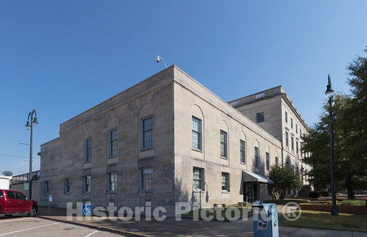Photo- The Ed Jones Federal Building & U.S. Courthouse, Jackson, Tennessee 6 Fine Art Photo Reproduction