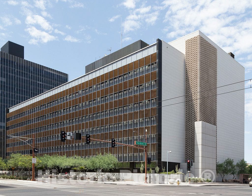 Photo- Exterior. Federal Building and U.S. Courthouse, Phoenix, Arizona 10 Fine Art Photo Reproduction