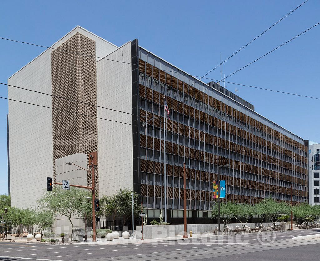 Photo- Exterior. Federal Building and U.S. Courthouse, Phoenix, Arizona 16 Fine Art Photo Reproduction