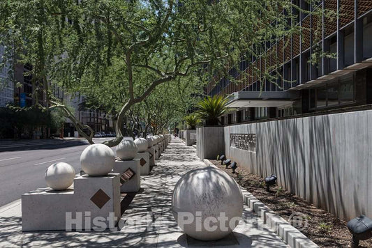 Photo- Exterior. Federal Building and U.S. Courthouse, Phoenix, Arizona 2 Fine Art Photo Reproduction