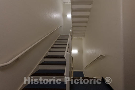 Photo - Stairs. Federal Building and U.S. Courthouse, Phoenix, Arizona- Fine Art Photo Reporduction