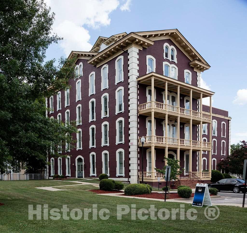 Photo- Estey Hall at Shaw University in Raleigh, the capital city of North Carolina 1 Fine Art Photo Reproduction