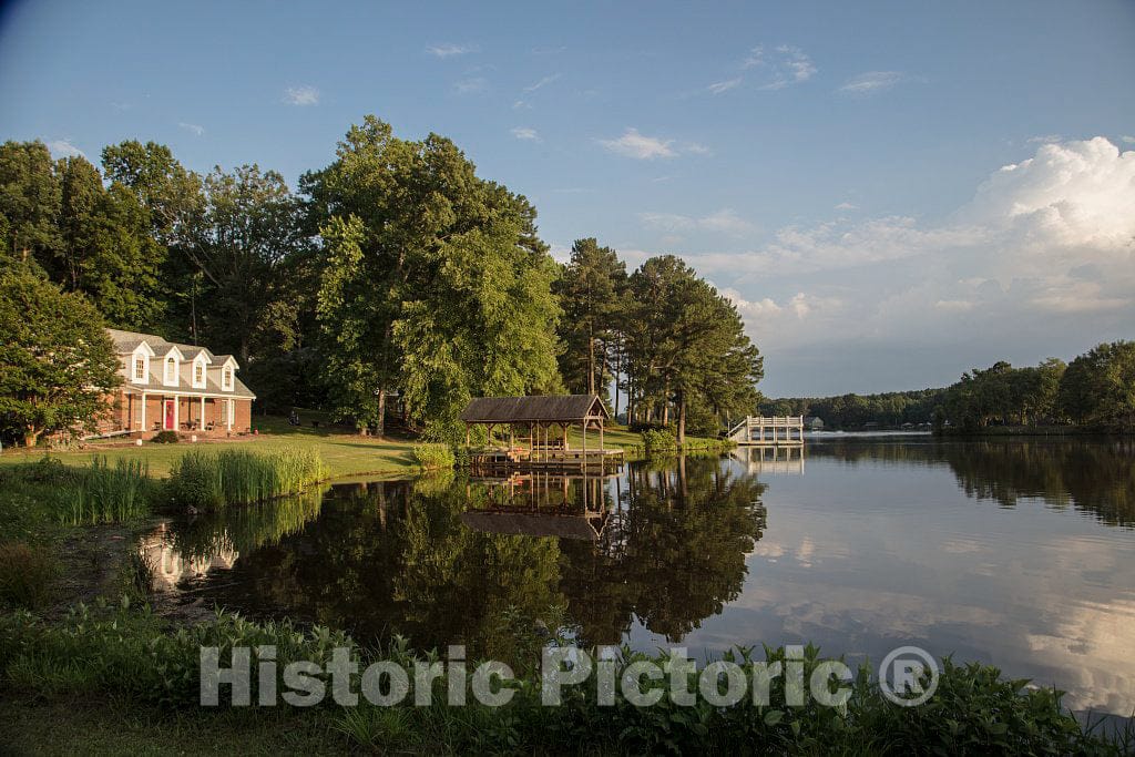 Photo- View of Bunn Lake, near Zebulon, North Carolina 1 Fine Art Photo Reproduction