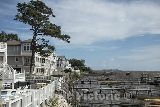 Photo- Scene Along Currituck Sound in Duck, a Community Named for The Plethora of Waterfowl in The Area, in North Carolina's Outer Banks 3 Fine Art Photo Reproduction