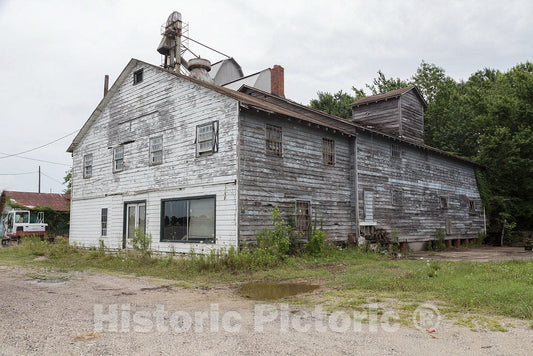 Photo- Remains of an Old Mill at Bellcross Junction in Camden, North Carolina 1 Fine Art Photo Reproduction