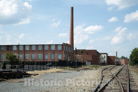 Photo- Old mills, slowly converting to residential apartments, in Asheboro, North Carolina 1 Fine Art Photo Reproduction