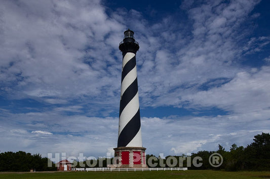 Photo- Perhaps America's Most recognizable Lighthouse, Cape Hatteras Light, in Buxton, on North Carolina's Outer Banks 2 Fine Art Photo Reproduction