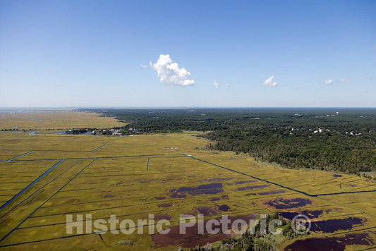 Photo - Marshlands on the New Jersey Shore near West Creek, New Jersey- Fine Art Photo Reporduction