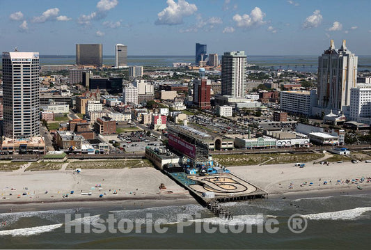 Photo- The Boardwalk in Atlantic City, New Jersey 1 Fine Art Photo Reproduction