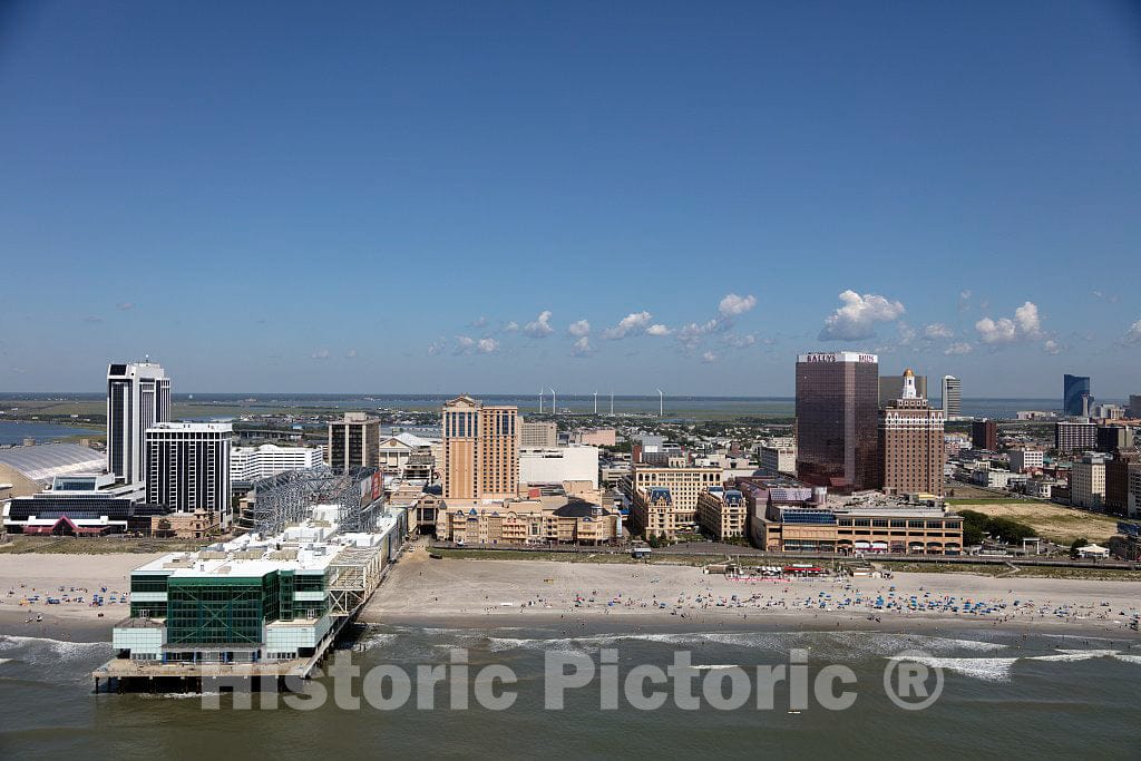 Photo- The Boardwalk in Atlantic City, New Jersey 3 Fine Art Photo Reproduction