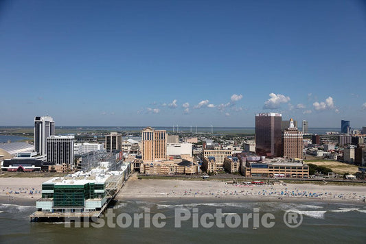 Photo- The Boardwalk in Atlantic City, New Jersey 3 Fine Art Photo Reproduction