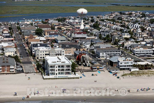 Photo - Beaches on The New Jersey Shore in Margate City, New Jersey, Home to Lucy The Elephant- Fine Art Photo Reporduction