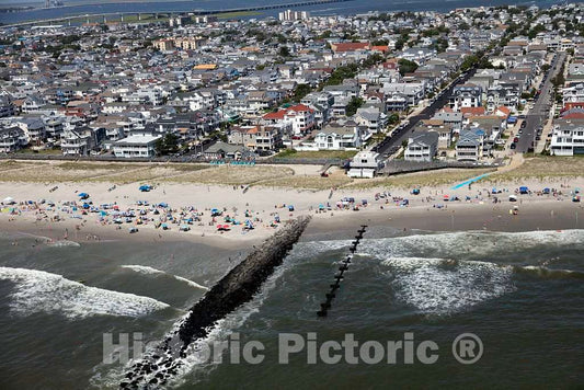Photo- Beaches on The New Jersey Shore in Ocean City, New Jersey 2 Fine Art Photo Reproduction