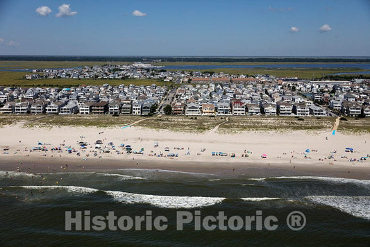 Photo- Beaches on The New Jersey Shore in Ocean City, New Jersey 4 Fine Art Photo Reproduction