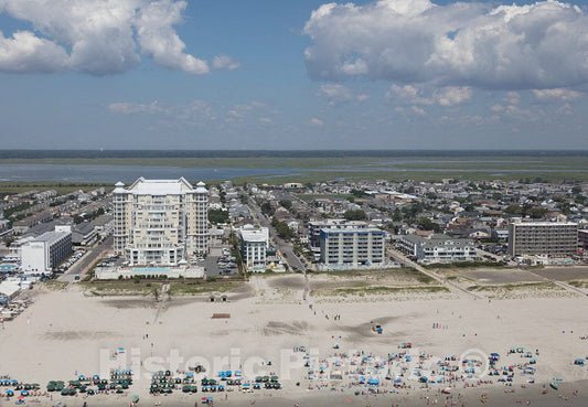Photo- Beaches on The New Jersey Shore in Wildwood, New Jersey 2 Fine Art Photo Reproduction