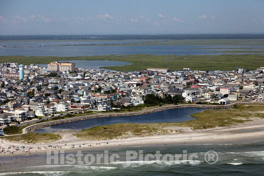 Photo- Beaches on The New Jersey Shore in Wildwood, New Jersey 4 Fine Art Photo Reproduction