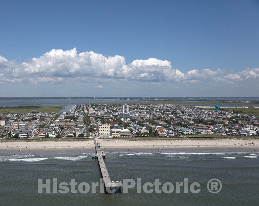 Photo- Beaches on The New Jersey Shore in Ventor City, New Jersey 3 Fine Art Photo Reproduction