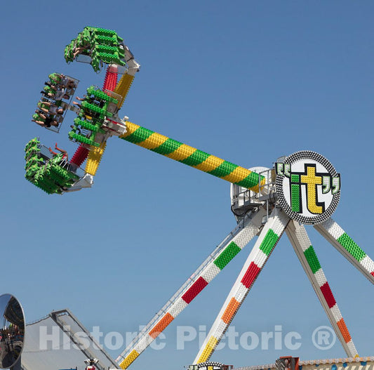 Photo- Morey's Piers, an Amusement Park on The Boardwalk in Wildwood, New Jersey 5 Fine Art Photo Reproduction