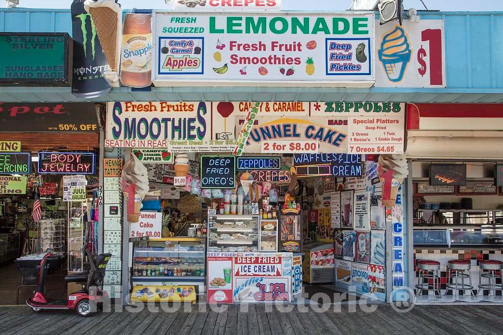 Photo- The Boardwalk in Wildwood, New Jersey 3 Fine Art Photo Reproduction
