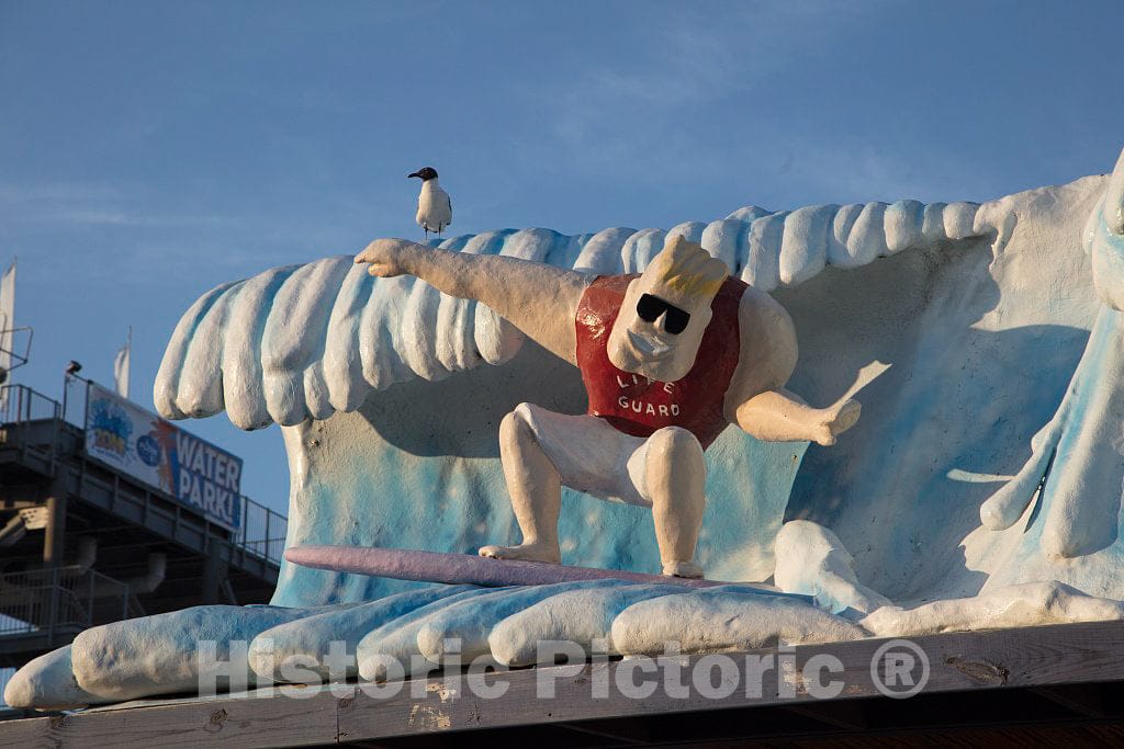 Photo- Morey's Piers, an Amusement Park on The Boardwalk in Wildwood, New Jersey 8 Fine Art Photo Reproduction