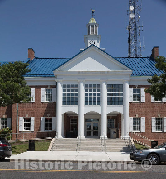 Photo - County Library in Cape May Court House, New Jersey- Fine Art Photo Reporduction
