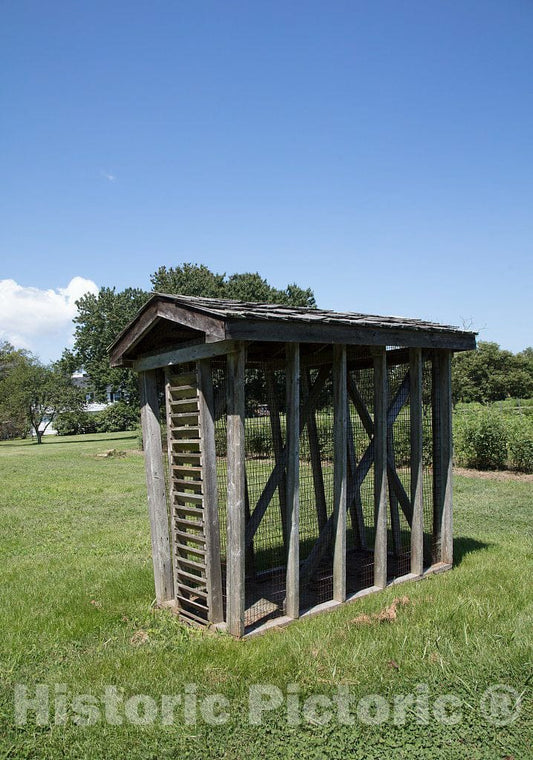 Photo - Chicken coop at Historic Cold Spring Village in Cape May, New Jersey- Fine Art Photo Reporduction