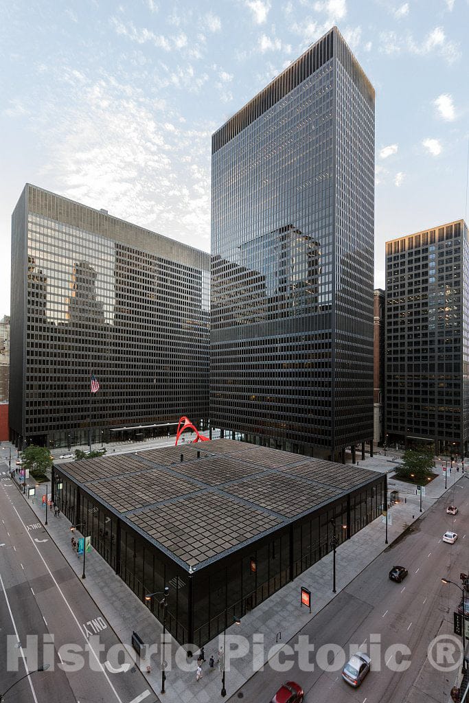 Photo- Chicago Federal Center, Chicago, Illinois 2 Fine Art Photo Reproduction