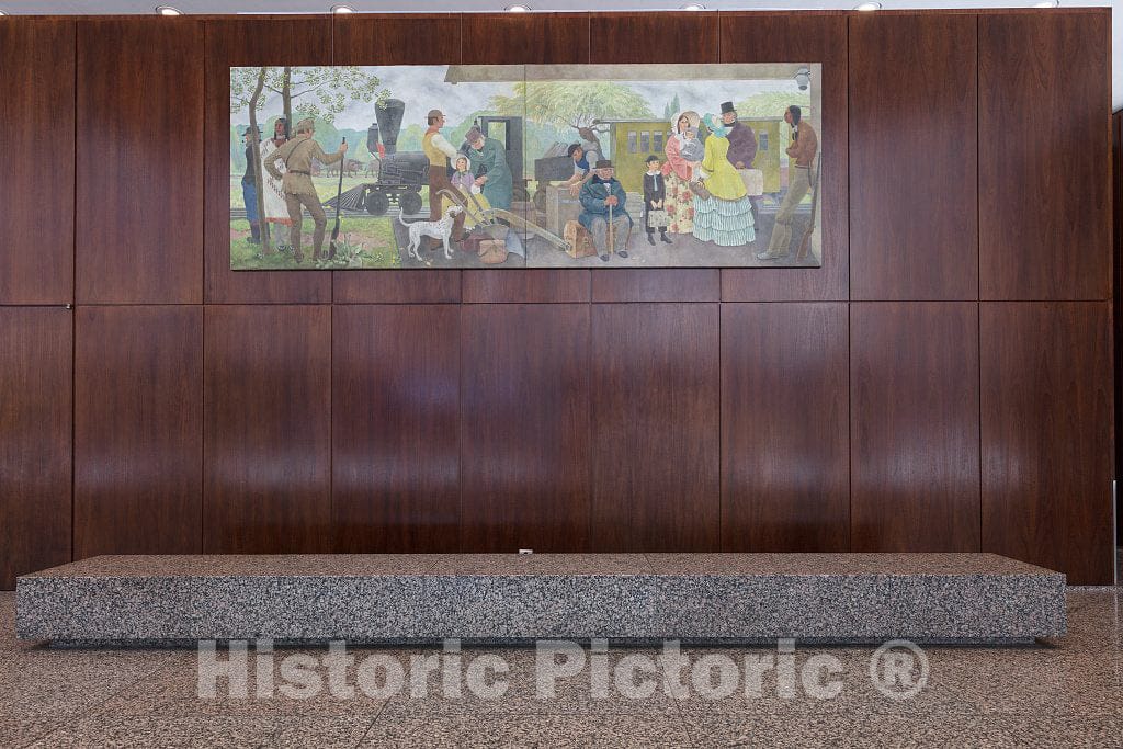 Photo- Lobby. Chicago Federal Center, Chicago, Illinois 4 Fine Art Photo Reproduction