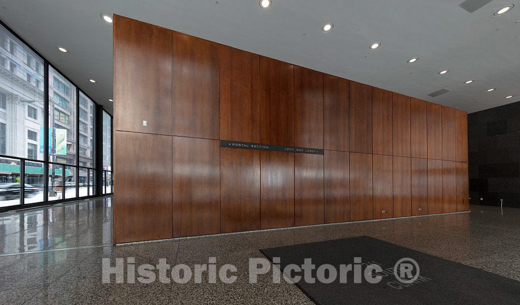 Photo- Lobby. Chicago Federal Center, Chicago, Illinois 5 Fine Art Photo Reproduction