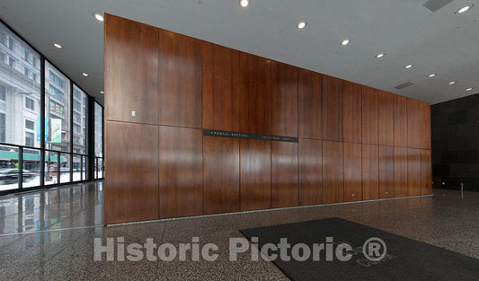 Photo- Lobby. Chicago Federal Center, Chicago, Illinois 5 Fine Art Photo Reproduction